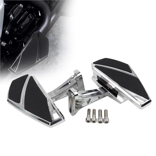 Marchepieds arrière antivibration pour Harley Street Glide CVO