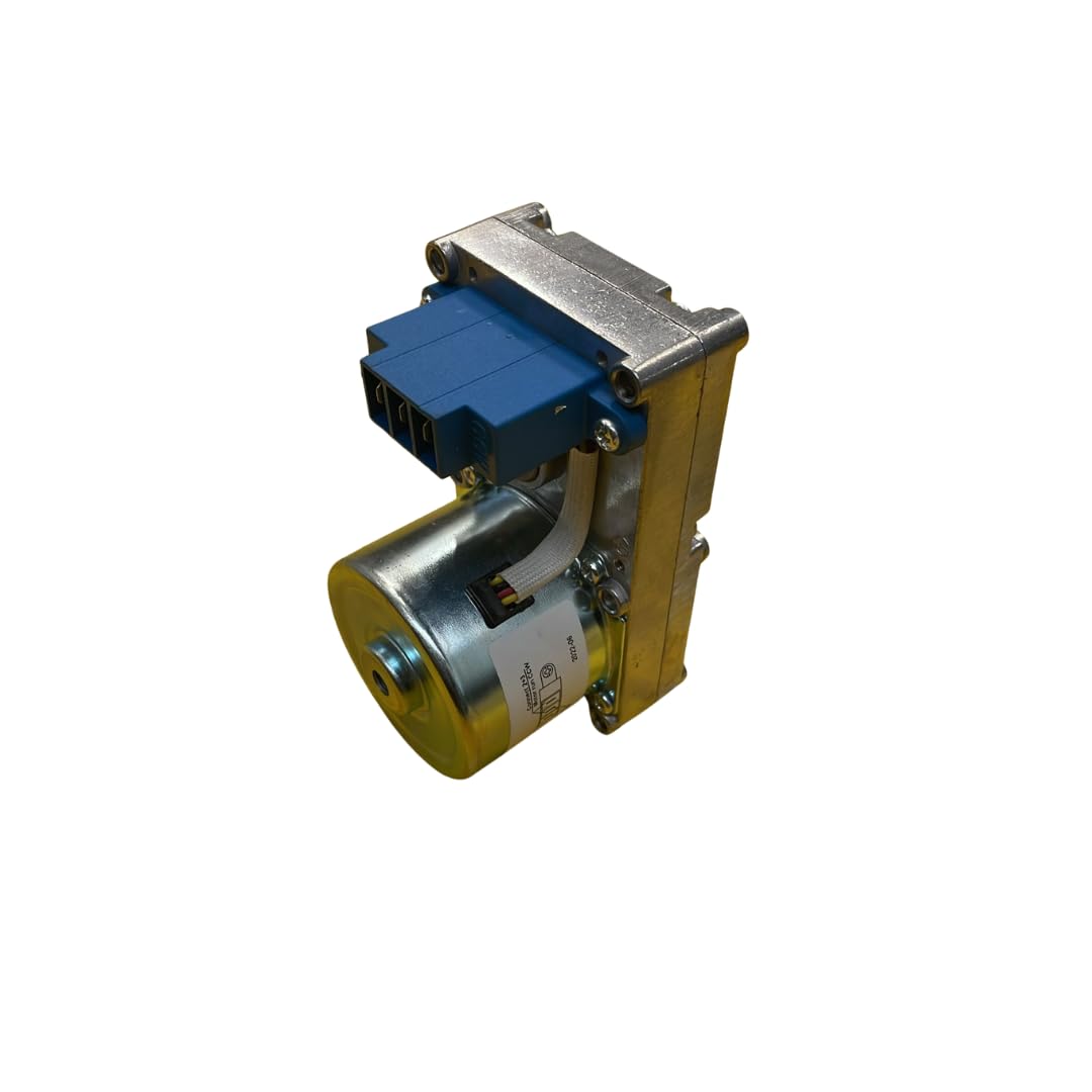 Silnik z przekładnią na pellet IPC GMF220D801, 2 obr./min 220 V, moment obrotowy 18 Nm, wałek 8,5 mm, kompatybilny z ektraflame, Dal Zotto, Opera, Bestove, Moretti, zamiennik 14702150