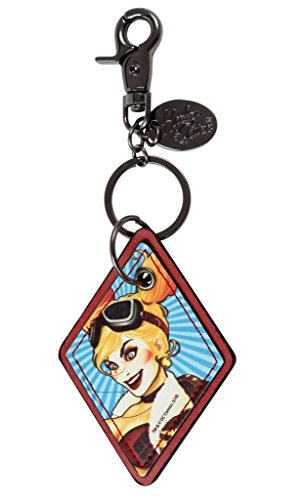 The Coop Dc Comics Bombshells: Harley Quinn Faux Leather Keychain #TOP17