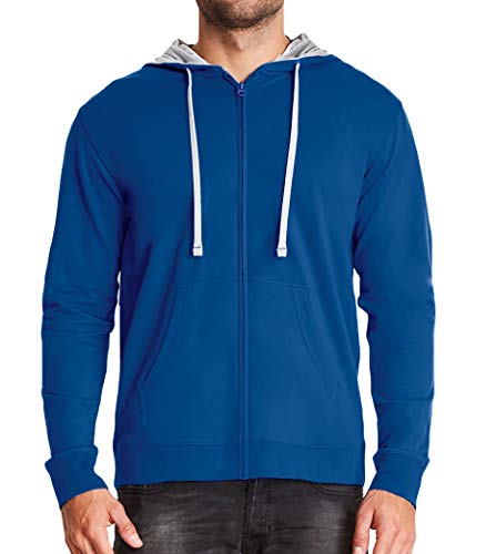 Full Zip Hoodie (Royal, 3X)