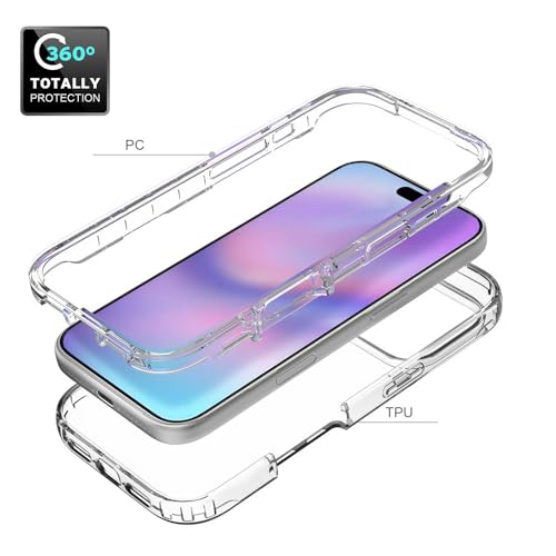 Coque iPhone X7 Pro 5G intégrale transparente antichoc avec protège-écran - 2