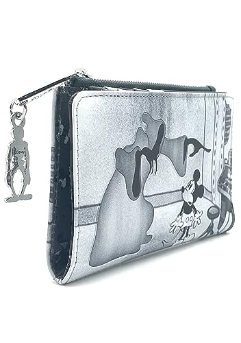 Loungefly X LASR Exclusive Disney The Haunted House Mickey Flap Wallet - Cute Wallets Fashion Cosplay Disneybound3