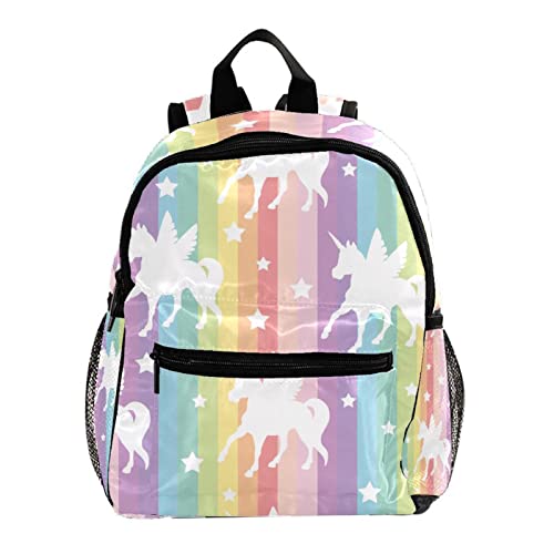 Sac à dos pour garçons et filles motif raton laveur, multicolore 30,5 cm pour la maternelle