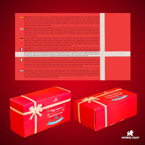 Regalo Cioccolato - Confezione regalo di cioccolatini I Regalo originale per compleanni, San Valentino, bambini, coppie: Kinder Bueno, Kinder Joy/Sorpresa, Kinder Delice, Schoko Bons, Hippo - 7