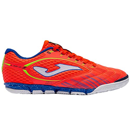 Joma, Indoor Football Trainers for Men, Orange, 8.5 UK