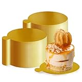 CEWIFO Pequeños tableros redondos para tartas de 3 pulgadas, círculos desechables para tartas y