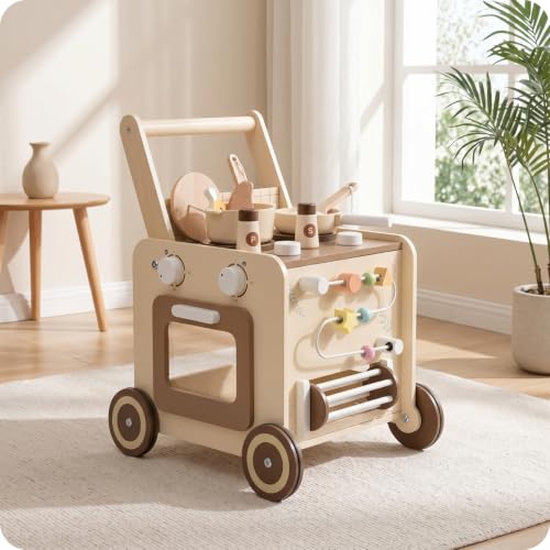 Caminador tipo cocina multifuncional: centro de actividades para bebés 7