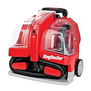 Rug Doctor 93306 Draagbare Spot Cleaner, Kunststof, 1100 W, 1,9 liter, Rood/Zwart