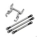 Vanquish Products Currie F9 Servo Mount Kit, Clear: SCX10-II, VPS07857