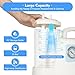 HCYHSLH Portable Suction Machine, 1000mL PC Storage Bottle, Low Noise 8.15LBS Lightweight