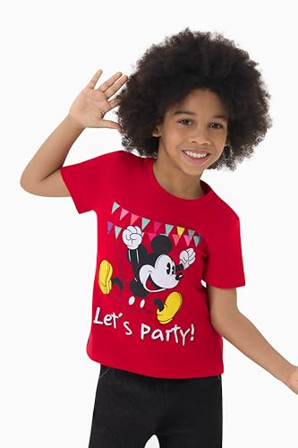Image of Disney Kids Birthday Shirts 2-9Y, Cute Graphic Tees, Birthday Party Outfit | Disney Officially Licensed, Birthday Girl & Boy T-Shirts, Special Day Outfit, Favorite Character Gift, Soft & Comfortable