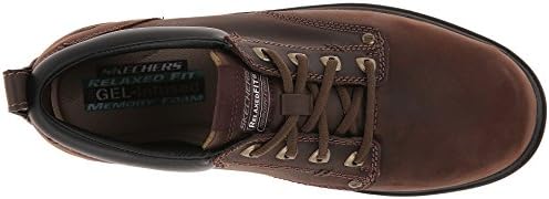 Skechers mens Segment Rilar Oxford, Brown, 10.5 X-Wide US | Image 1