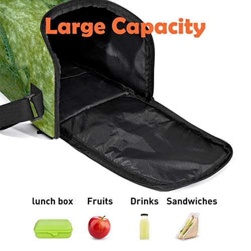 Bolsa de almuerzo de tortuga marina con interior impermeable lavable 3