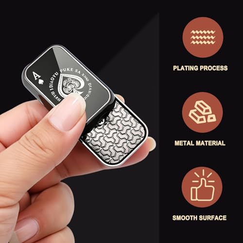 Image of Alloy Magnetic Metal Black Fidget Slider for Stress and Anxiety Relief-Soap Box Style, Stress Relief Toys Adults, Unrestricted Sliding