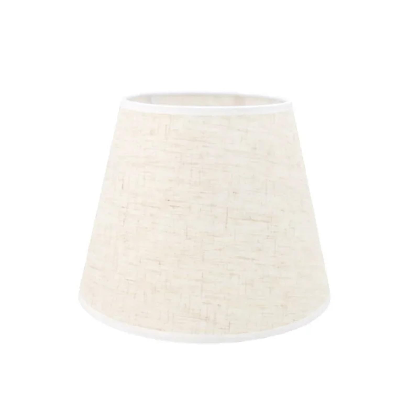 Luxemetals Beige-22X14x17cm Art Deco Fabric Lampshade For E27 Socket(Beige-22X14x17cm)