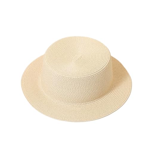 Chapeau de plage de voyage en paille haut de gamme ZYFSHA retro