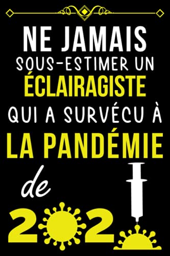 NE JAMAIS SOUS-ESTIMER UN ÉCLAIRAGISTE QUI A SURVÉCU À LA PANDÉMIE DE 2020.: CARNET DE NOTES POU NE JAMAIS SOUS-ESTIMER UN ÉCLAIRAGISTE QUI A SURVÉCU À LA PANDÉMIE DE 2020.: CARNET DE NOTES POU