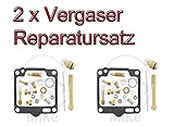  2X Keyster Vergaser-Reparatursatz für Yamaha XV 1100 SP Virago Gussrad Speichenrad