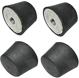 AERZETIX C48967 Schwingungsdämpfungs-Pads, 4er Satz