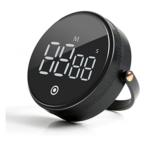 Xcsaide Temporizador de Cocina Digital con Pantalla LED y Alarma de Zumbador Fuerte Cover