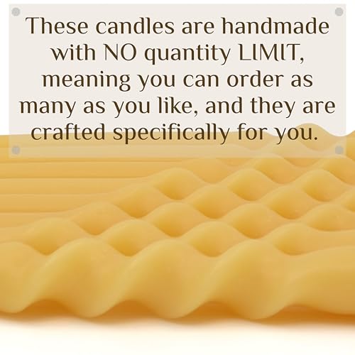 Candle by the Hour Beeswax Taper Candles - Thumbnail 4