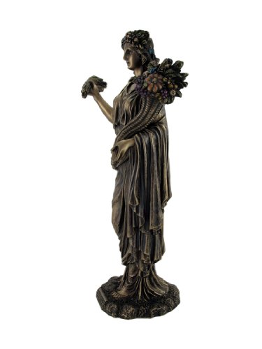 Estatua de Deméter 12 pulgadas acabado bronce miniatura 3