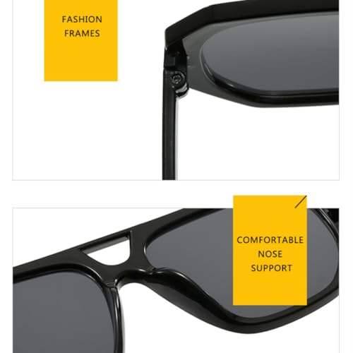 Lunettes de soleil rétro anti-fatigue oculaire monture thé léopard