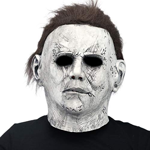 Aqkilo Michael Myers Mask Halloween Costume Party Latex Creepy Mask