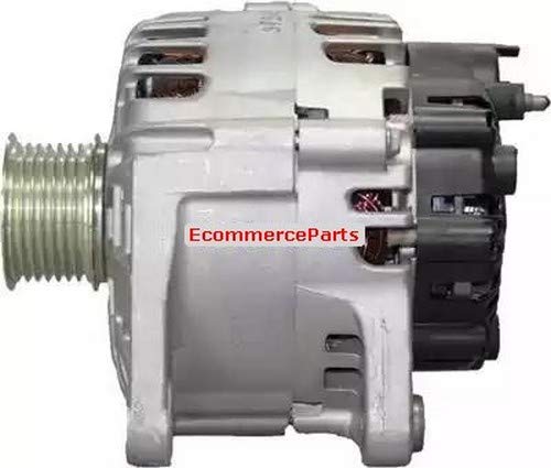 Alternatore Ecommerceparts Tensione: 12 V, Alternatore-Corrente carica: 120 A, N° alette: 7, Puleggia-Ø: 49 mm, Senso rotazione orario, Versione: 553593RIV 9145375146487