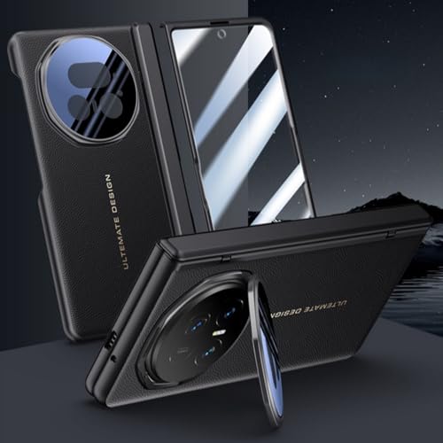 Étui en cuir Honor Magic V5 durable avec support de visionnage
