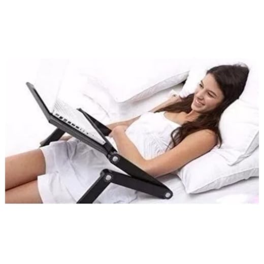 Mesa Suporte Articulado Para Notebook E Tablet Em Aluminio