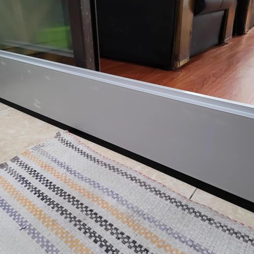 Barrera antialundamiento de aluminio reforzado de 80 cm con paneles estancos 5