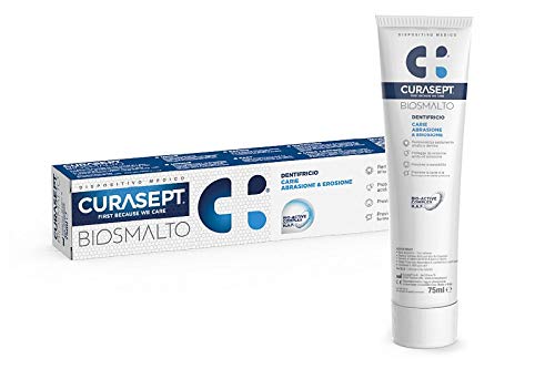 PROMO 2 CONFEZIONI CURASEPT BIOSMALTO DENTIFRICIO PROTEZIONE CARIE 75+75 ml