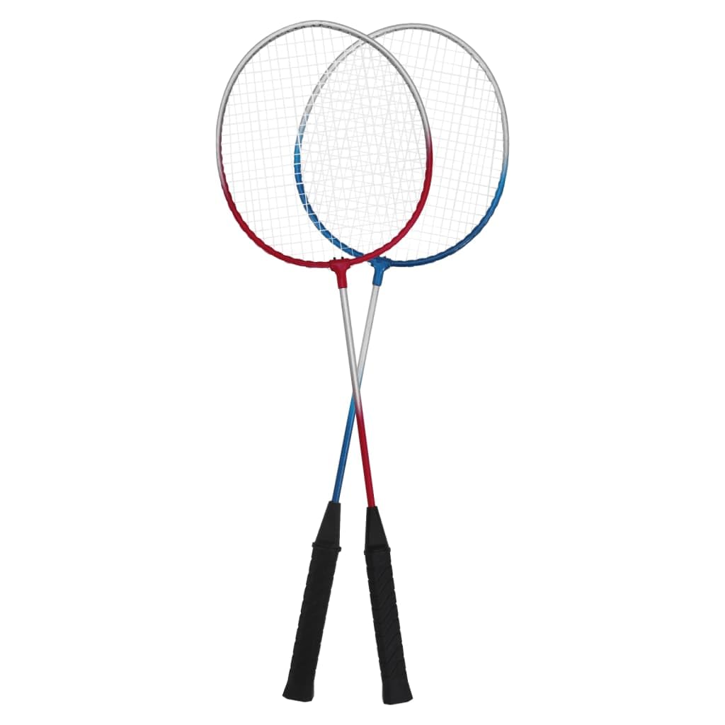 Juego de 4 raquetas de bádminton, red de 620 x 151 cm, incluye volante, raqueta para ocio, exterior, jardín, parque, camping, familia, entrenamiento para adultos y niños