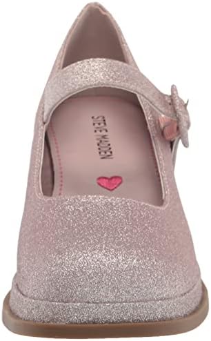 Steve Madden Girls Shoes Girls Drama Pump, Blush Shimmer, 5 Big Kid | Image 1