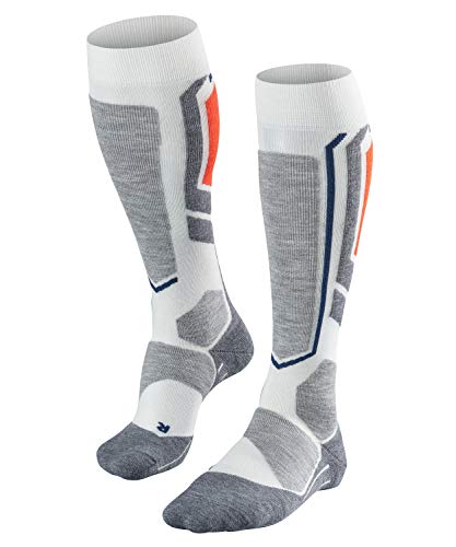 FALKE ESS - Rodillera Sb2 para Mujer, Mujer, 16576, Off White, Size 35-36