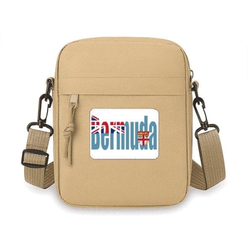 Sac à bandoulière Bermudes pour téléphone portable en tissu imprimé