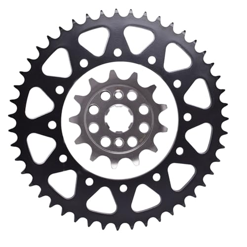 Pignons 520 XR250 RJ RK pour éliminer les sauts de chaîne 13T 47T