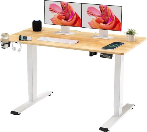 SANODESK Electric Standing Desk QS+110 with Memory Panel