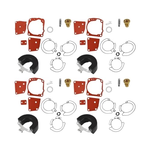 Kit carburateur OMC 435442 pour réparer les fuites d'essence et les ratés moteurs