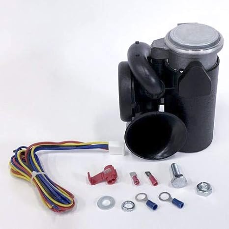 Screaming Banshee Shockwave Horn Kit, 132 dB, Universal Upgrade for Most Motorcycles, Louder than OEM with Banshee Visual Alert System,