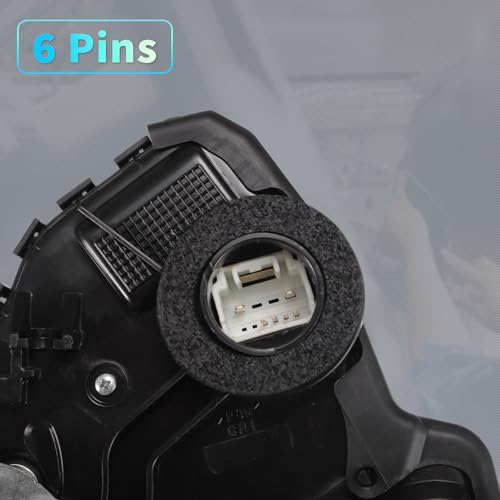 Image of X AUTOHAUX Replacement Front Right Passenger Side Power Door Lock Actuator Motor for Toyota 4Runner 2003-2009 for Toyota Camry 2002-2006 Door Latch Actuator Assembly No.690300C060 Black