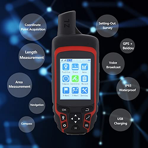 Fybida FYBIDAVQ54EYSF13 Gps Locator, Handheld Gps Navigation Compass Gps Tracker Large Storage Space thumb #7