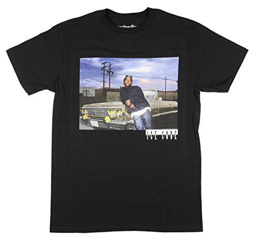 Ice Cube NWA Lowrider Photo Adult T-Shirt (Medium)