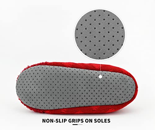 Image of DICUIRD Womens Animal Slipper Socks Non Slip Gripper House Slippers