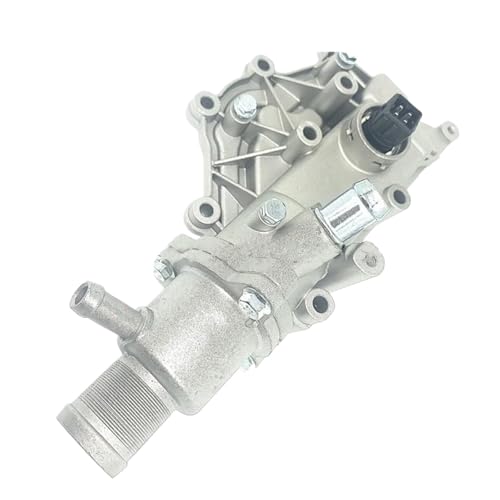 Thermostat Engine Thermostat Best 8200561434 8200158269 Car Aluminum Thermostat Housing Waterpipe Coolant Outlet for Renault Megane Clio Laguna Scenic Wind(No Hole)(Hole)