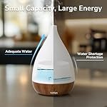 Ultrasonic Essential Oil Diffuser, Home Fragrance Aroma Diffuser with Auto Shut-Off, 8-Color Night Light & Ultra-Quiet Operation, BPA-Free Portable Aromatherapy Humidifier for Home (Dark) - Image 3
