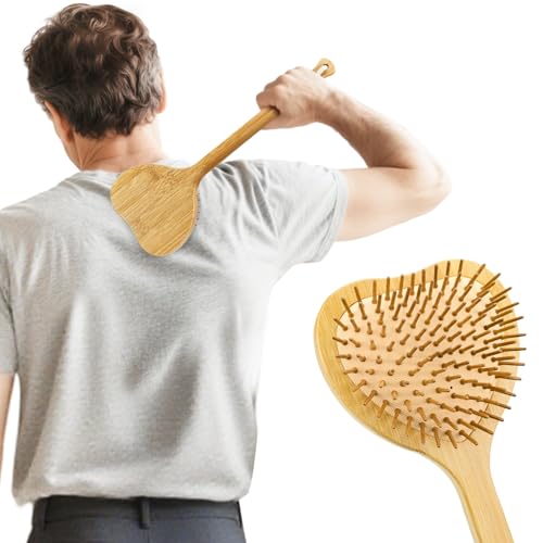 16.2' Long Heart-Shaped Back Scratcher,Wooden...