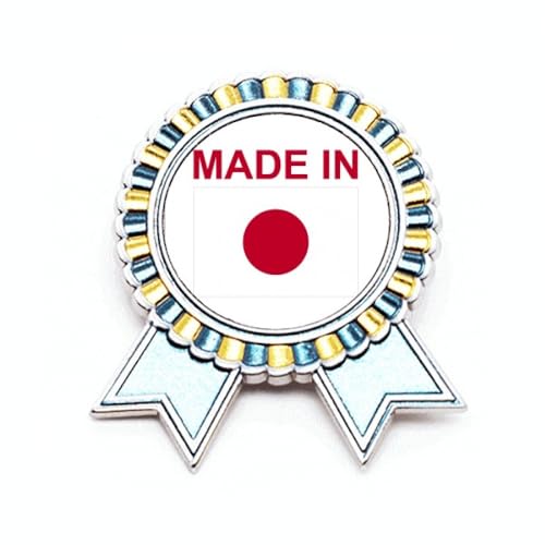 Broche Japan Country Love métal taille M badge pin's vêtement