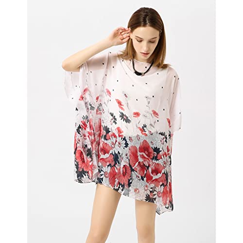 Châle sun protection femmes blouse beach pullover été vêtement de plage loose